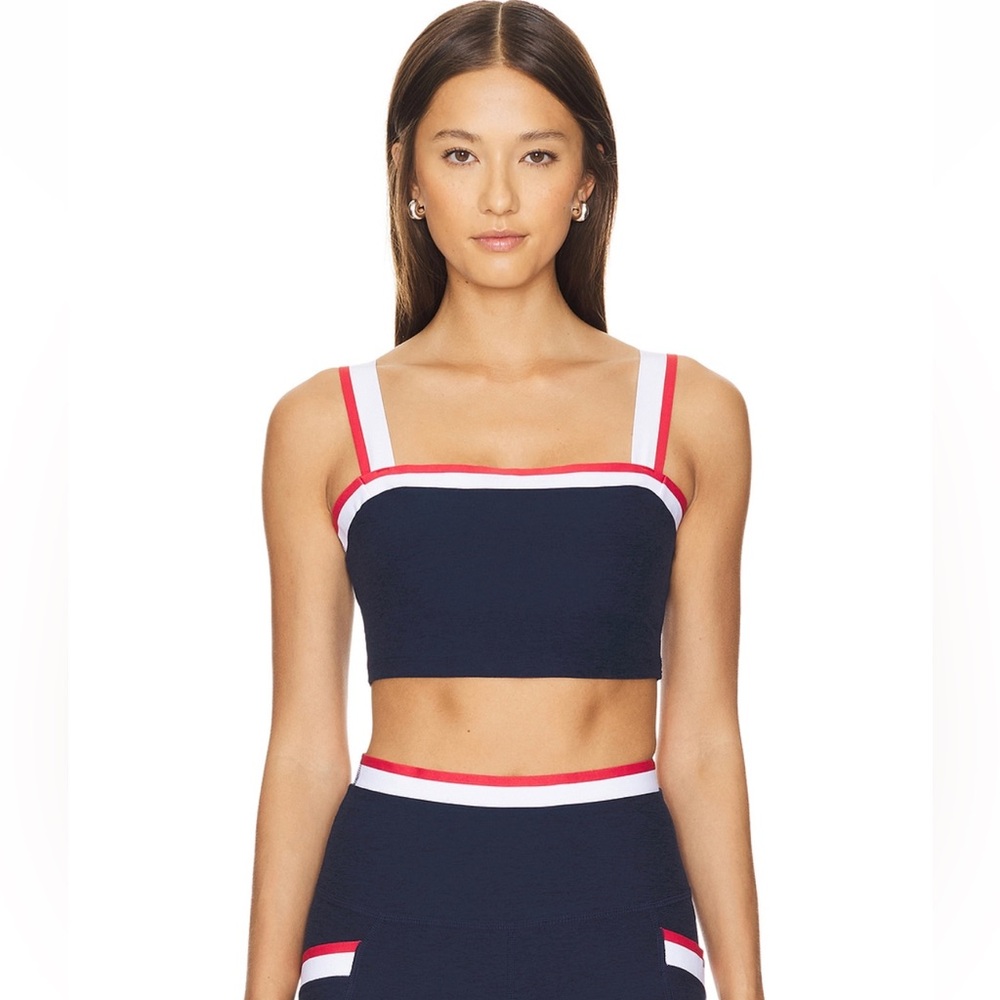 NWT BEYOND YOGA Spacedye Sea You There Cropped Tank Bra size M